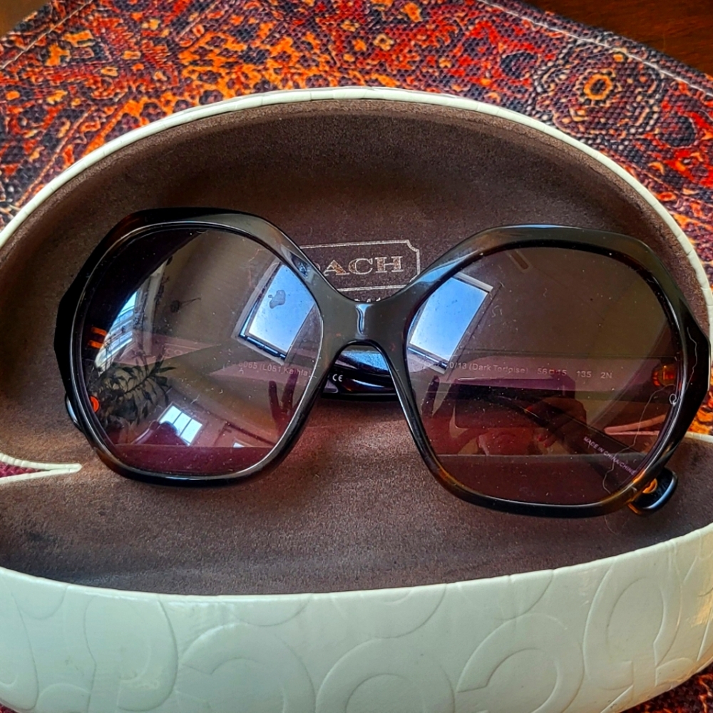 Coach Black Sunglasses